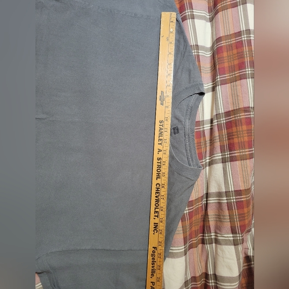 EUC Hanes Comfortsoft Men's XL tshirt plain dark grey - Picture 4 of 6